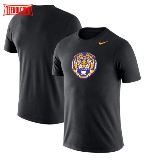Black LSU Tigers School Logo Legend Performance T-Shirt