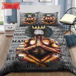 Black Man Black King Bedding Sets