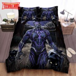 Black Panther And Panthers Bedding Sets