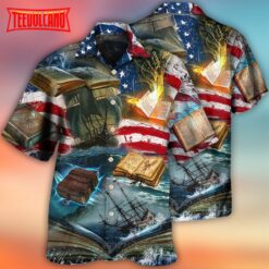 Book Independence Day Hawaiian Shirt