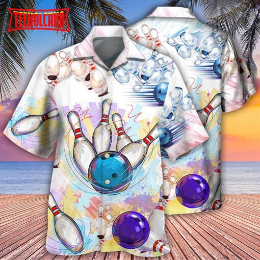 Bowling Art Hawaiian Shirt