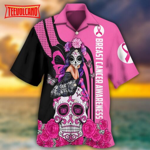 Breast Cancer Awareness Fight Like A Girl Breast Cancer Awareness Hawaiian Shirt