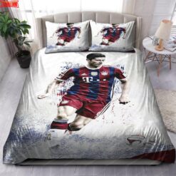 Bundesliga Bayern Munich Lewandowski 96 Duvet Cover Bedding Sets