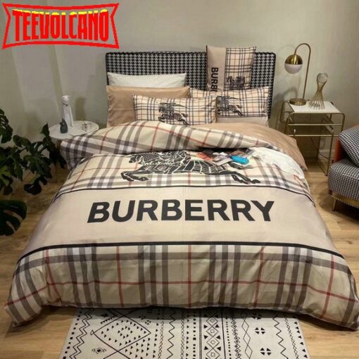 Burberry Logo Bedding Luxury Bedding Sets