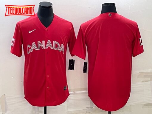 Canada Red 2023 World Baseball Classic Jersey
