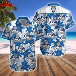 Canterbury Bankstown Bulldogs Mascot Hawaiian Shirt