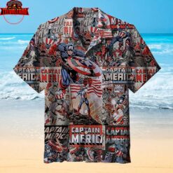 Captain America Hawaiian Shirt