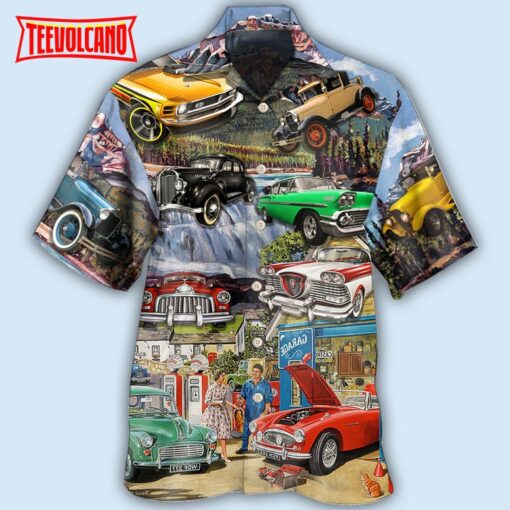 Car Classic Car Life Style Hawaiian Shirt