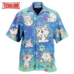 Cat All I Need Is Love And A Lovely Cat Hawaiian Shirt