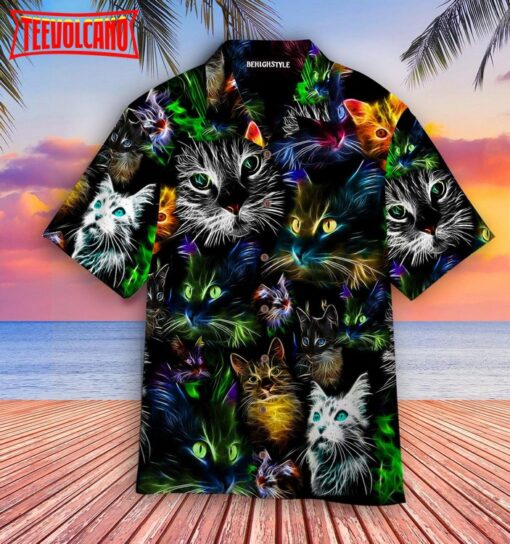 Cat Hair Dont Care Hawaiian Shirt