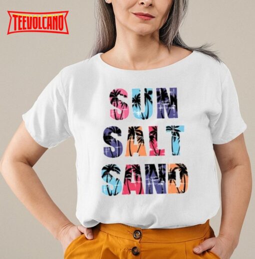 Cheap Sun Salt Sand Seven Rocks Life Free Unisex Hoodie T Shirt