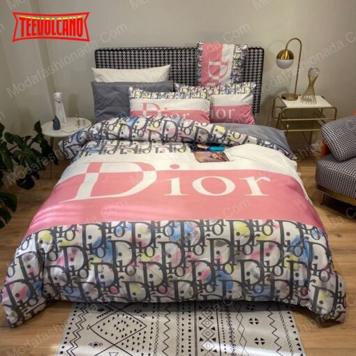 Christian Dior Logo Brands Bedding Set V1