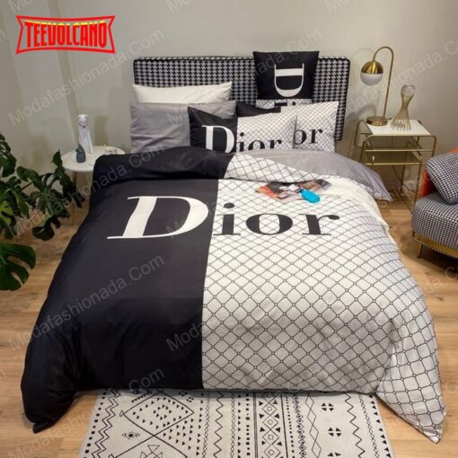 Christian Dior Logo Brands Bedding Set