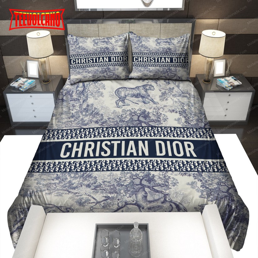 Christian Dior Tiger Bedding Sets