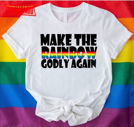 Christian Rainbow Shirt, LGBT Friend Gift Tees