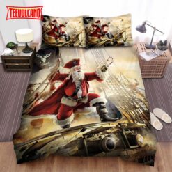 Christmas Art, Santa Claus The Pirate Duvet Cover Bedding Sets