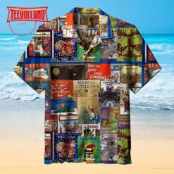 Christmas Book Collection Hawaiian Shirt