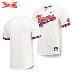 Clemson Tigers College Baseball White Elite Jersey