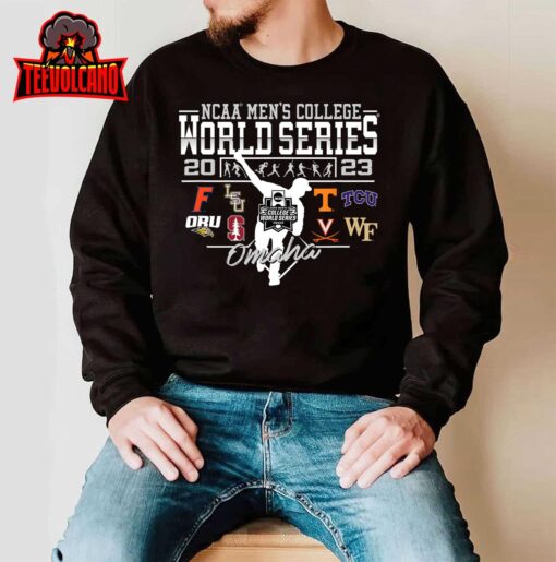 College World Series 2023 Baseball CWS Players T-Shirt