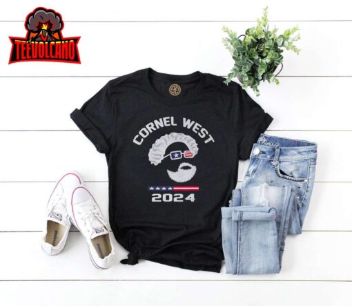 Cornel West for President 2024 – Portrait Cornel West 253 T-Shirt
