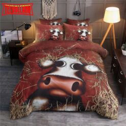 Cow Bed Sheets Duvet Cover Bedding Sets