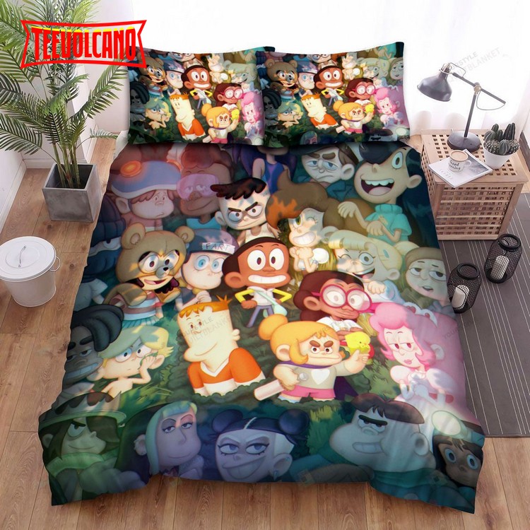Craig Of The Creek All Characters Artwork Duvet Cover Bedding Sets