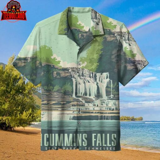 Cummins Falls State Park Tennessee Hawaiian Shirt