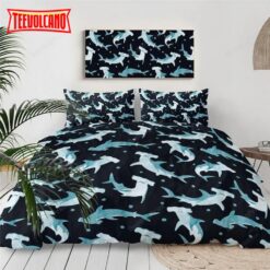 Cute Cartoon Hammerhead Shark Bedding Sets