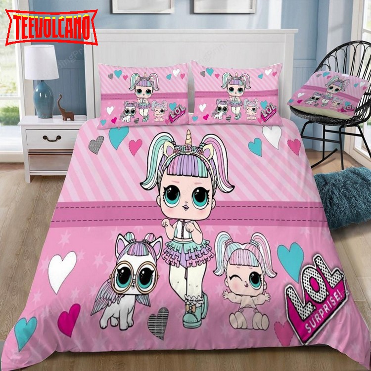 Cute Pink! L.O.L Surprise -Bedding Kids 10 Styles Duvet Cover Bedding Sets