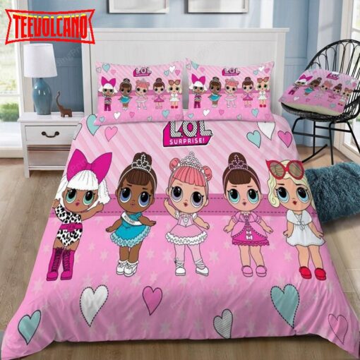 Cute Pink L.O.L Surprise -Bedding Kids Duvet Cover Bedding Sets