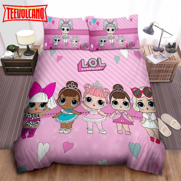 Cute Pink! L.O.L Surprise Duvet Cover Bedding Sets