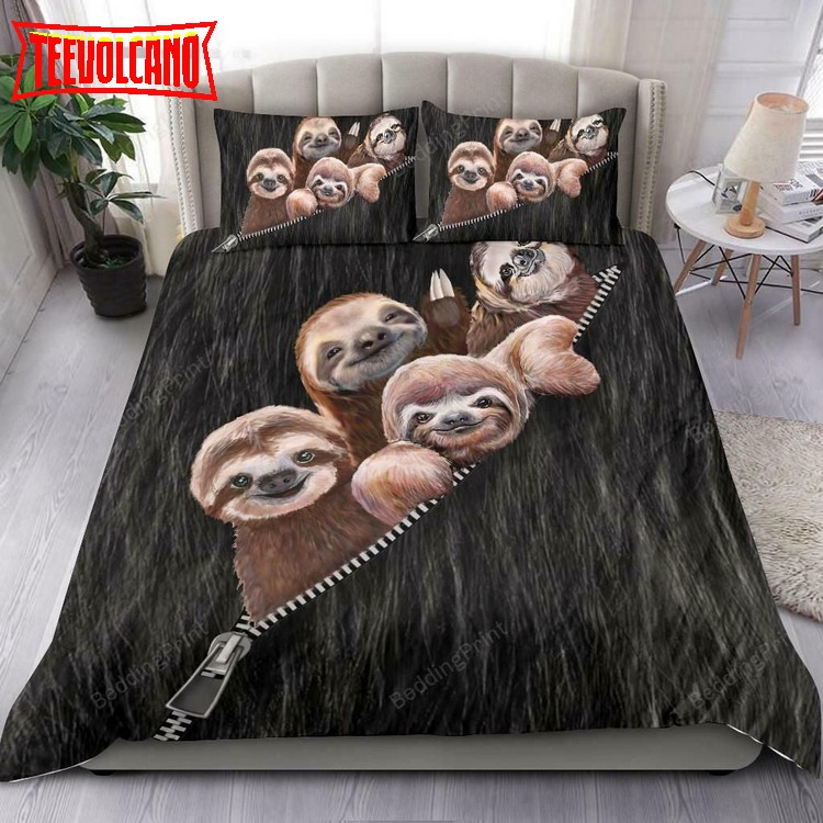 Cute Sloth Duvet Cover Bedding Sets