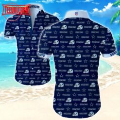 Dallas Cowboy football helmets Hawaiian shirts