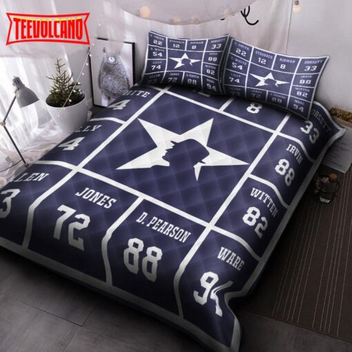 Dallas Cowboys V12 Bedding Sets