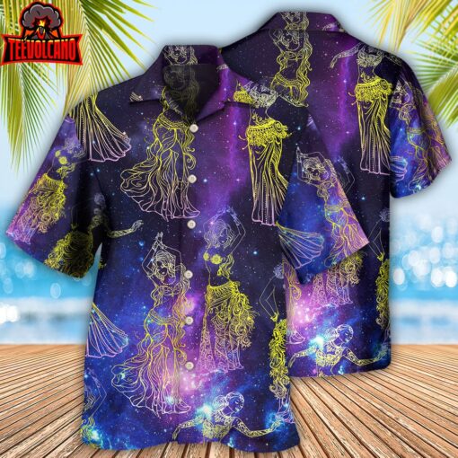 Dance Belly Dance Mysterious Galaxy Hawaiian Shirt