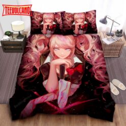 Danganronpa Junko Enoshima And Bloody Knife Digital Art Bedding Sets