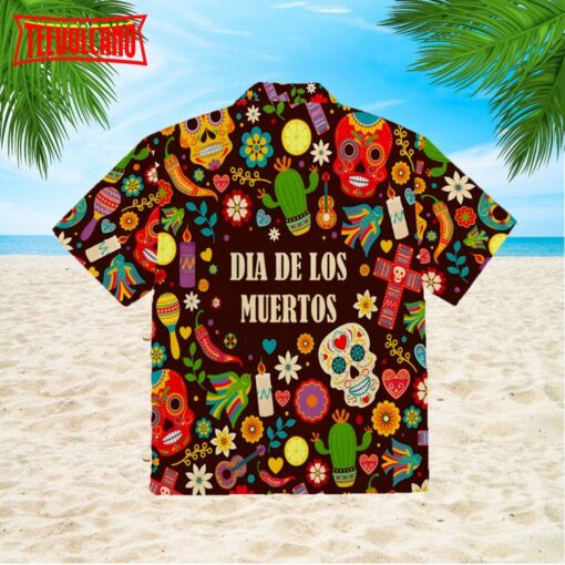 Day Of The Dead Dia De Los Muertos Hawaiian Shirt