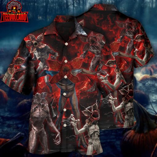 Demogorgon Death Invasion Style Hawaiian Shirt