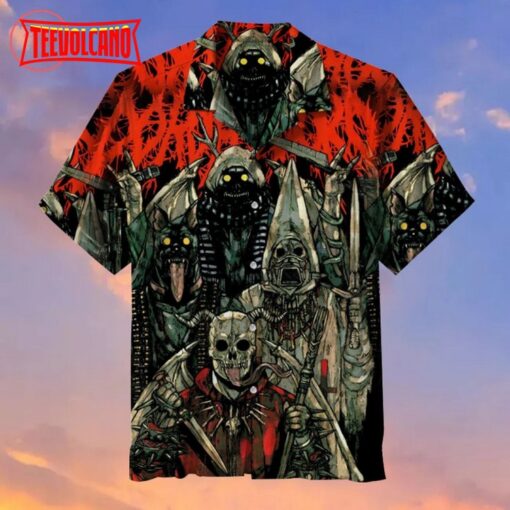 Demon theme Hawaiian Shirt