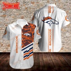 Denver Broncos Hawaiian Shirt