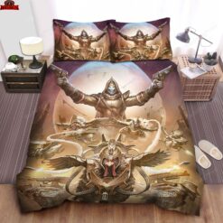 Destiny 2 Cayde 6 And Chicken Bed Sheets Duvet Cover Bedding Sets