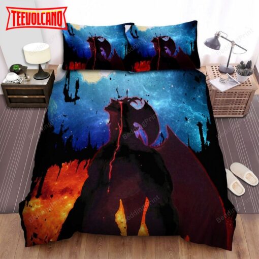 Devilman Crybaby Devilma And Satan Duvet Cover Bedding Sets