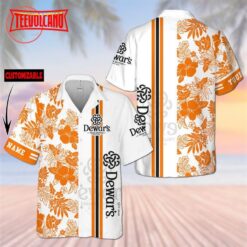 Dewars True Scotch Flower Custom Hawaiian Shirt