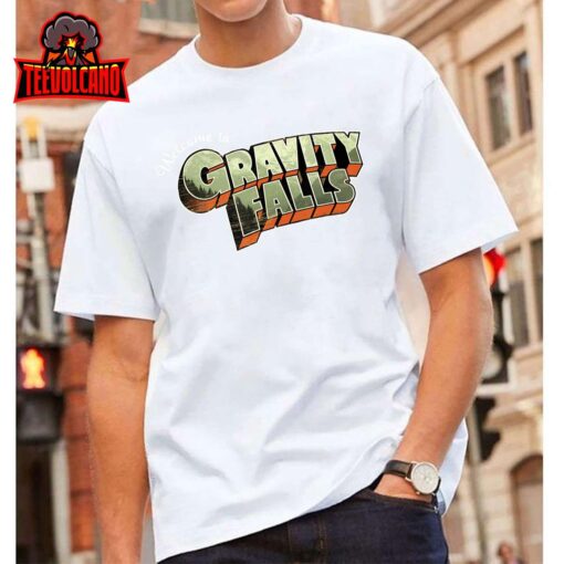 Disney Gravity Falls Welcome To Gravity Falls Logo T-Shirt