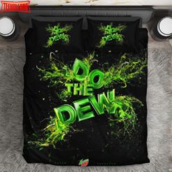 Do The Dew Code Red Mountain Dew All Day Duvet Cover Bedding Sets