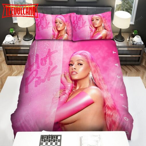 Doja Cat Hot Pink Album Art Cover Duvet Cover Bedding Sets