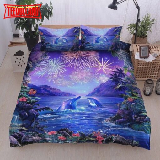 Dolphin Bedding Bed Sheets Duvet Cover Bedding Sets