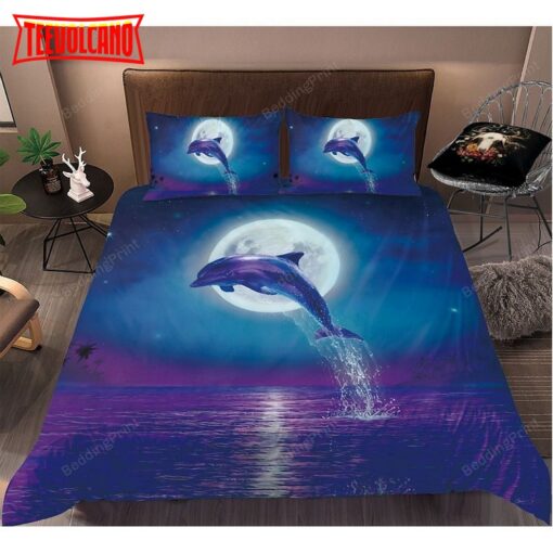 Dolphin Bedding Set Bed Sheets Duvet Cover Bedding Sets