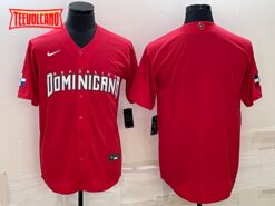 Dominican Republic Red 2023 World Baseball Classic Jersey