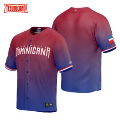 Dominican Republic Red Baseball 2023 World Baseball Classic Jersey